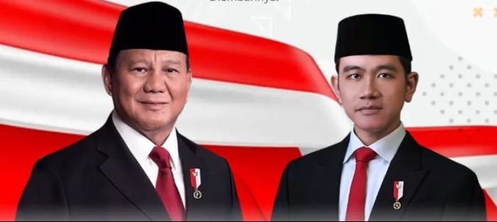 Presiden dan Wakil Presiden RI, Prabowo Subianto dan Gibran Rakabuming Raka