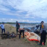 TNI Polri saat melakukan evakuasi korban. foto: istimewa