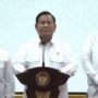 Presiden Prabowo saat menyampaikan kenaikan upah minimum nasional. foto: tangkap layar youtube Sekretariat Presiden
