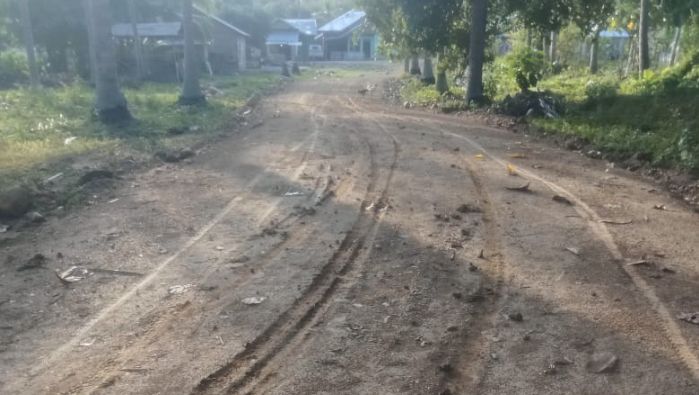 Jalan Tani Desa Butungale, Kecamatan Popayato Barat