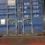 kontainer yang memuat batu hitam. foto: istimewa