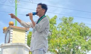 Koordinator lapangan, Dicky Modanggu. Foto: Dok. Istimewa
