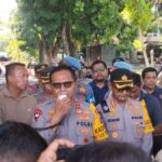 Kapolda Gorontalo, Irjen Pol Drs. Pudji Prasetijanto Hadi saat menerima audiensi para wartawan. foto: istimewa