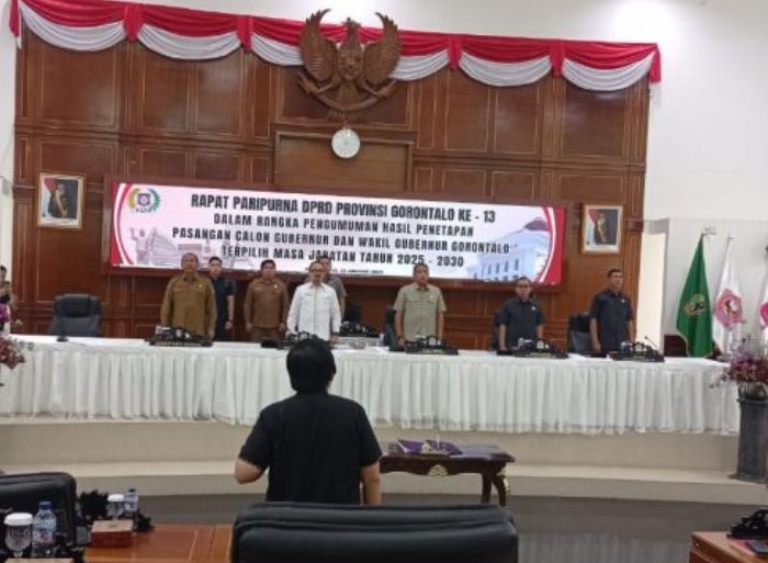 Rapar paripurna DPRD Provinsi Gorontalo ke 13