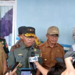 Komandan Korem 133 NWB, Brigjen TNI Hari Pahlawantoro bersama jajaran stakelholder gorontalo. Foto: Arlan