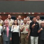 Komisi I DPRD Provinsi Gorontalo bersama Badan Pertanahan Nasional (BPN). Foto : Rian