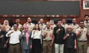 Komisi I DPRD Provinsi Gorontalo bersama Badan Pertanahan Nasional (BPN). Foto : Rian