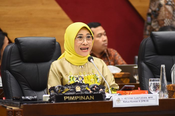 Ketua Komisi X DPR RI, Hetifah Sjaifudian. Foto: Dokumen laman web resmi DPR RI.