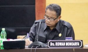 Koordinator Komisi II, Ridwan Monoarfa. Foto: Dokumen akun facebook @Ridwanmonoarfanew