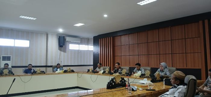 Rapat Kerja Komisi I DPRD Kota Gorontalo bersama Pihak Rumah Sakit AloeI Saboei