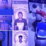 enam orang tahanan yang melarikan diri, dan berhasil ditangkap kembali