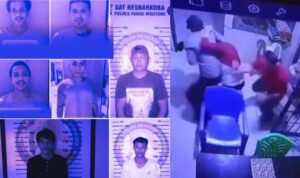 enam orang tahanan yang melarikan diri, dan berhasil ditangkap kembali
