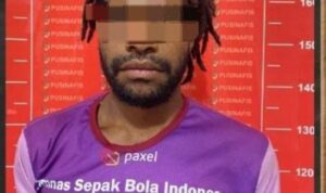 anggota kelompok kriminal bersenjata (KKB) Yalimo, Okoni Siep alias Nikson Matuan. Foto Humas Polda Gorontalo