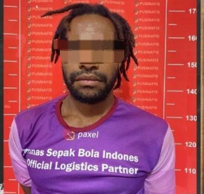 anggota kelompok kriminal bersenjata (KKB) Yalimo, Okoni Siep alias Nikson Matuan. Foto Humas Polda Gorontalo