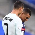 Cristiano Ronaldo dan Kylian Mbappe. Foto: Dok. akun instgram Mbappe.
