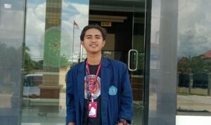 Mahasiswa Jurusan Hukum Universitas Ichsan Gorontalo, Irfan Kahar. Foto: Dok. Istimewa