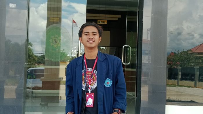 Mahasiswa Jurusan Hukum Universitas Ichsan Gorontalo, Irfan Kahar. Foto: Dok. Istimewa