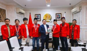 Ketua DPD RI, Sultan B Najamudin, menerima audiensi pengurus GMNI.