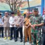 Panglima Kodam XIII/Merdeka, Mayor Jenderal TNI Suhardi, bersama jajaran Forkopimda saat meninjau MBG. Foto: Arlan/simpul