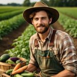 Gambar ilustrasi petani milenial