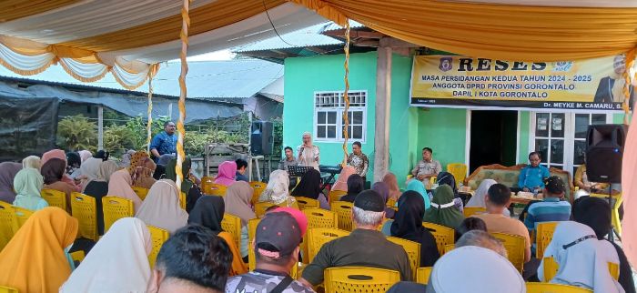 Anggota DPRD Provinsi Gorontalo, Meyke Camaru. Foto: Arlan/simpulindo.