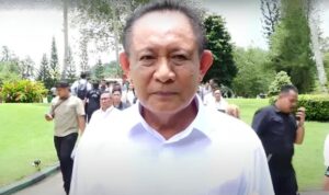 Gubernur Provinsi Gorontalo usai mengikuti retret. Foto: Simpulindo
