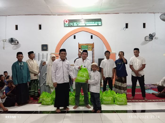 BJA Group membagikan menyalurkan sembako anak yatim piatu dan kaum dhuafa