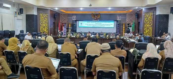 Rapat Banggar DPRD Kota Gorontalo. Foto: Simpulindo