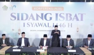 Sidang Isbat, penentuan 1 Syawal 1446 H