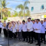 Sekretaris DPRD Kota Gorontalo, Nurahman Rais Monorfa, memulai hari pertama kerja pasca-libur Lebaran dengan memimpin apel perdana internal di lingkungan Sekretariat DPRD. Foto: Dok. Istimewa