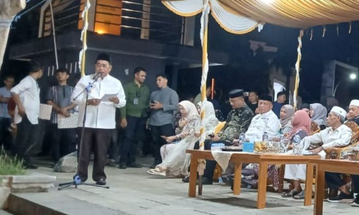 Walikota Gorontalo, Adhan Dambea saat membuka kegiatan STQH. Foto: simpulindo