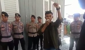 Sekretaris Persatuan Pelajar Mahasiswa Popayato Barat-Gorontalo (PPMPB-G), Jumardin. Foto: simpulindo