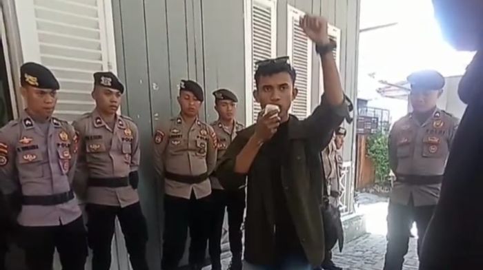 Sekretaris Persatuan Pelajar Mahasiswa Popayato Barat-Gorontalo (PPMPB-G), Jumardin. Foto: simpulindo