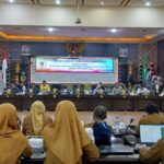 Rapat pansus DPRD Kota Gorontalo, pembahasan laporan keterangan pertanggungjawaban kepala daerah 2024. Foto: Simpulindo