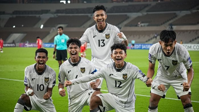 Timnas Indonesi U-17. Foto : Dok. Instagram @erickthohir