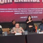 Konferensi pers Bareskrim Polri