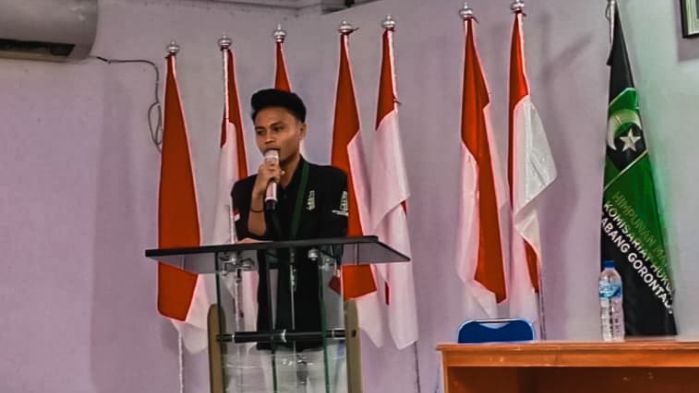 Ketua Komisariat Hukum UIG, Trizan A.M Hasan