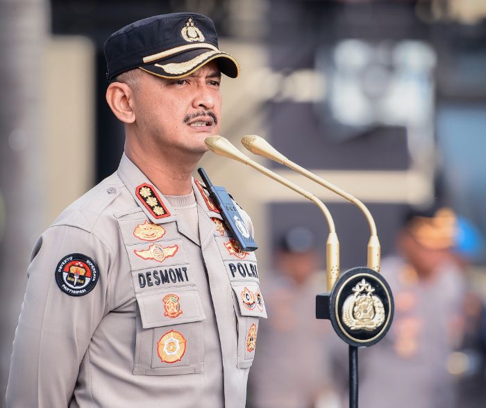 Kepala Bidang Humas Polda Gorontalo, Kombes Pol. Desmont Harhendro