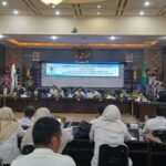 Rapat pansus DPRD Kota Gorontalo dalam rangka lanjutan pembahasan LKPJ Wali Kota tahun 2024. Foto: Simpulindo
