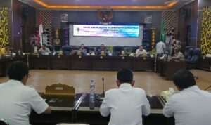 Rapat kerja komisi III DPRD Kota Gorontalo bersama pemerintah kota Gorontalo. Foto: simpulindo