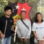 Dua orang pelaku penganiayaan warga limba U1. Foto: Humas Polres Gorontalo Kota