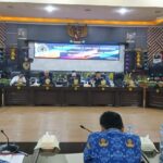 Rapat kerja komisi II DPRD Kota Gorontalo, dalam rangka evaluasi PAD Semester 1