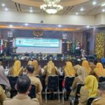 Rapat kerja lanutan tentang evaluasi pendapatan asli daerah kota gorontalo. foto: simpulindo