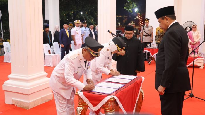 Pelantikan Bupati dan Wakil Bupati Kabupaten Gorontalo Utara