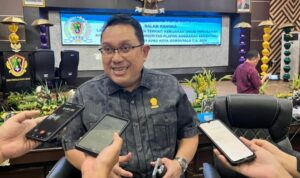 Totok Bachtiar, Anggota DPRD Kota Gorontalo yang juga sebagai Ketua Pansus Ranperda Insetif dan kemudah berinvestasi. Foto: simpulindo