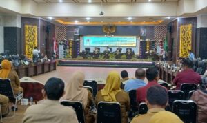 Rapat paripurna DPRD Kota Gorontalo. foto: simpulindo