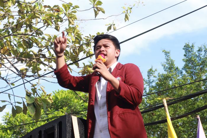 Presiden Badan Eksekutif Mahasiswa (BEM) UNG terpilih, Surya Reksa Umar.