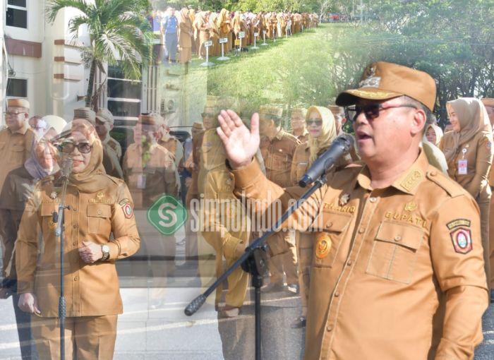 Apel Perdana Pemda Gorut. Foto: simpulindo