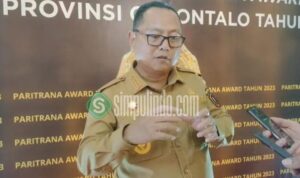Bupati Kab. Gorontalo Utara, Thariq Modanggu. Foto: simpulindo