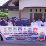 Reses Masa sidang ketiga DPRD Kota Gorontalo, meninjau langsung kerusakan drainase dan badan jalan di jalan bali